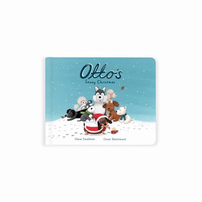 Jellycat Otto's Snowy Christmas Books Australia | 843902WMS